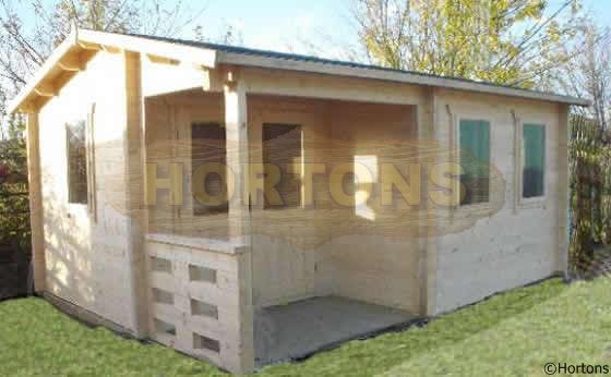 Log Cabin Colchester - 5x4m