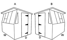 Single Sided Potting Shed [SK-SINGLEPOTTINGSHED] - Â£0.00 :