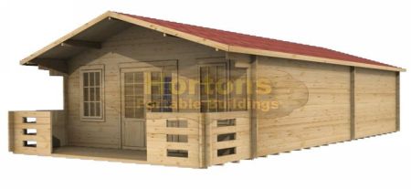 10x6m Log Cabin