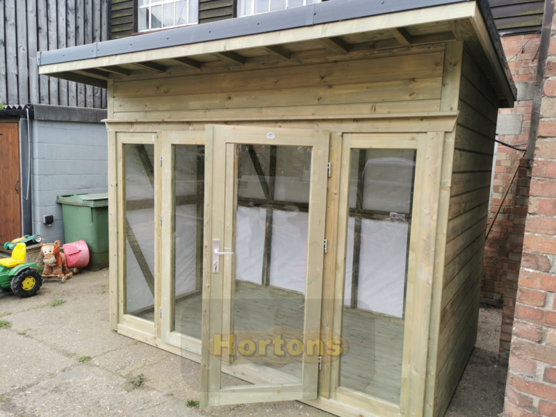 6ft x 6ft Easibuild heavy duty garden room