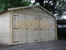 6 x 6m Interlocking garage