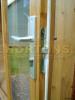 Half glazed standard cabin single glazed single door