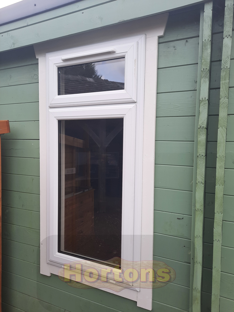 Add a uPVC fanlight to a window