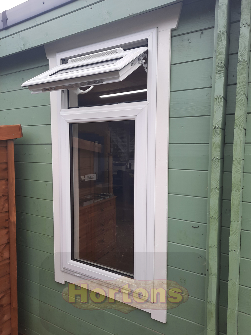 Add a uPVC fanlight to a window