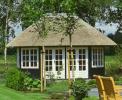 5.25 x 3.85m Lugarde Prima Nadine Oval Summerhouse