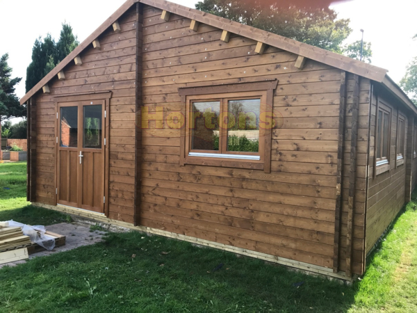 7x12m (74 sqm internal) Fully Insulated 45mm Twinskin Classroom