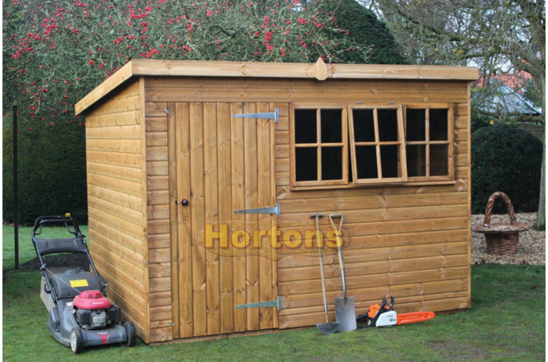 Log Cabin 14ft X 10ft Heavy Duty Pent Shed