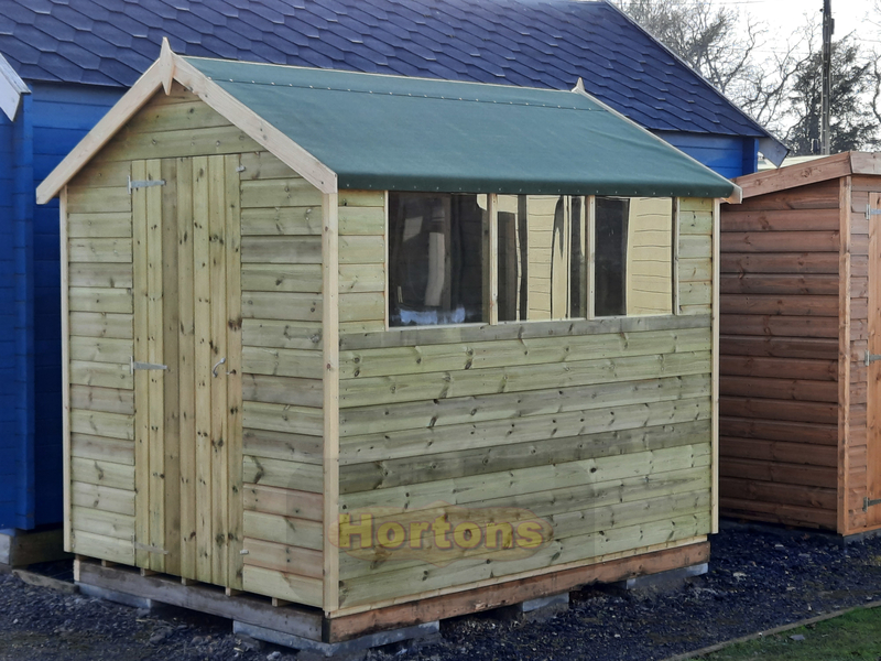 Log Cabin 6ft X 4ft Shed - Apex Dalby