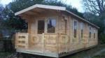 Log Cabin 3x8m Sutton Log Cabin In 35mm Logs