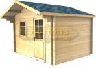 28mm Michael 3m x 2.5m Log Cabin