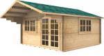 28mm Henry - 4x4 m Log Cabin