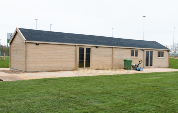 Log Cabin 19m X 5m Horkesley 70mm Sports Clubhouse