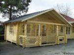 Chelmsford 6x5m 90mm "D" profile log cabin