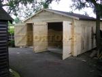 6 x 6m Interlocking garage