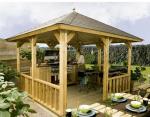 Hawaii garden gazebo - 3m x 3m