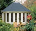 4.45x3.5m Lugarde Prima Josephine Oval Summerhouse