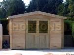 Wokingham 28mm 3x3 log cabin