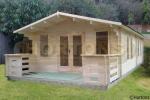 Penzance 35mm 6x9m log cabin